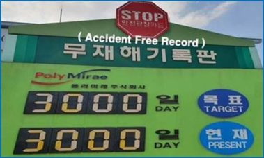 Achievement of 3,000 Accident-Free Days
